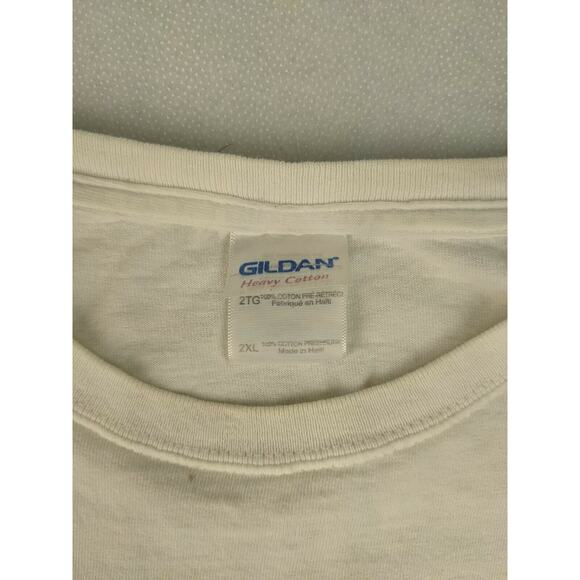 T.H. Davis Outdoors Fishing T Shirt Size 2XL XXL Marlin Boat Deepwater White - Picture 3 of 8